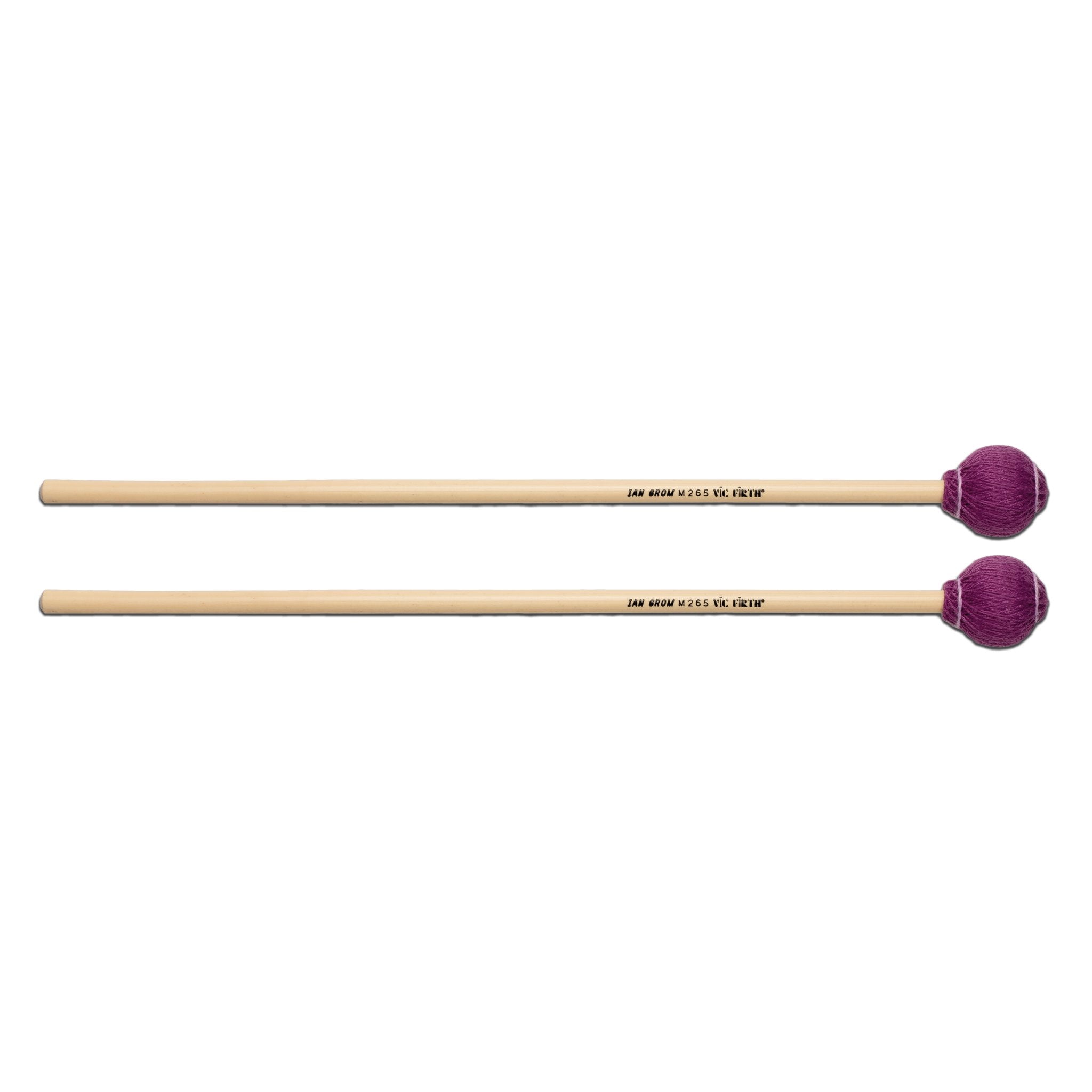 Vic Firth Corpsmaster Ian Grom Series Vibraphone Mallet - Medium Soft Rattan - Image 1