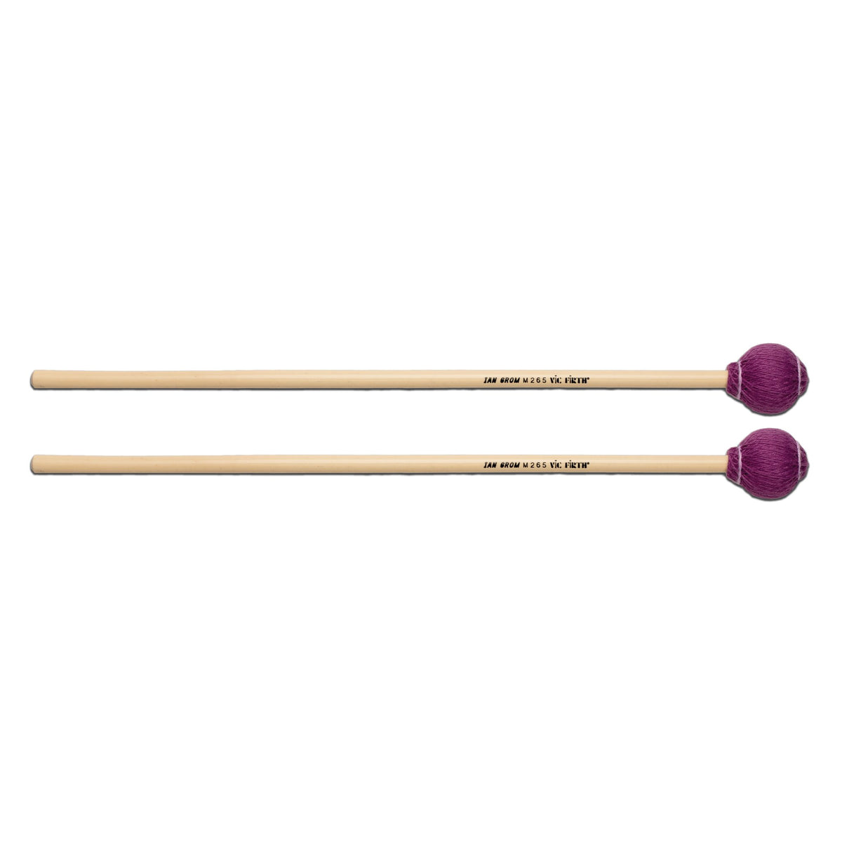 Vic Firth Corpsmaster Ian Grom Series Vibraphone Mallet - Medium Soft Rattan - Image 1