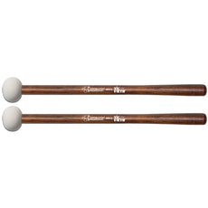 Vic Firth Corpsmaster MB2H Hard Bass Drum Mallets - Medium - Image 1