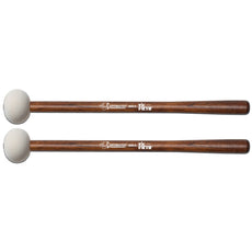Vic Firth Corpsmaster MB3H Hard Bass Drum Mallets - Large - Image 1