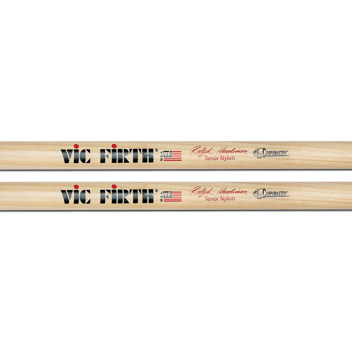 Vic Firth Corpsmaster Multi-Tenor Stick - Ralph Hardimon Nylon Tip - Image 2