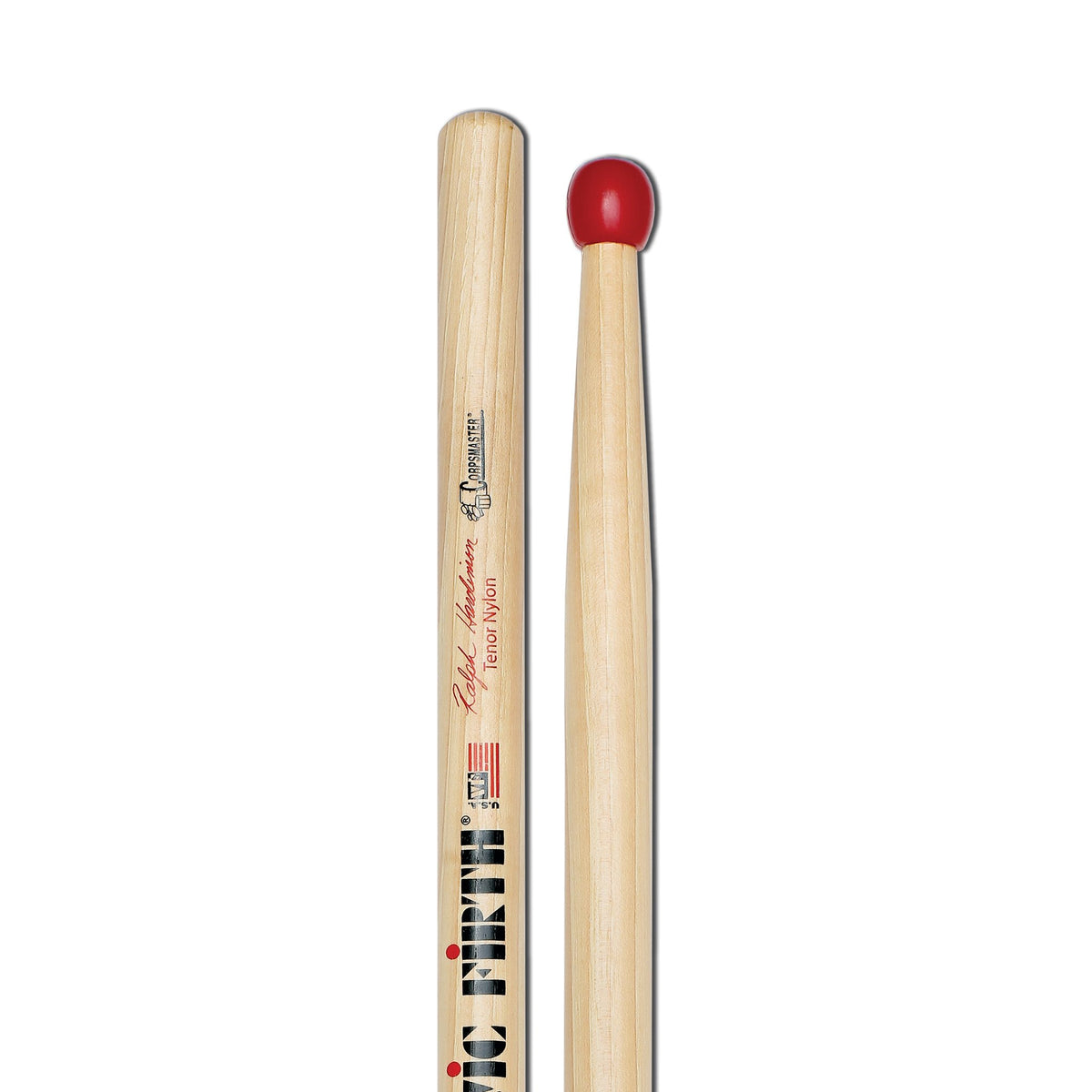 Vic Firth Corpsmaster Multi-Tenor Stick - Ralph Hardimon Nylon Tip - Image 3