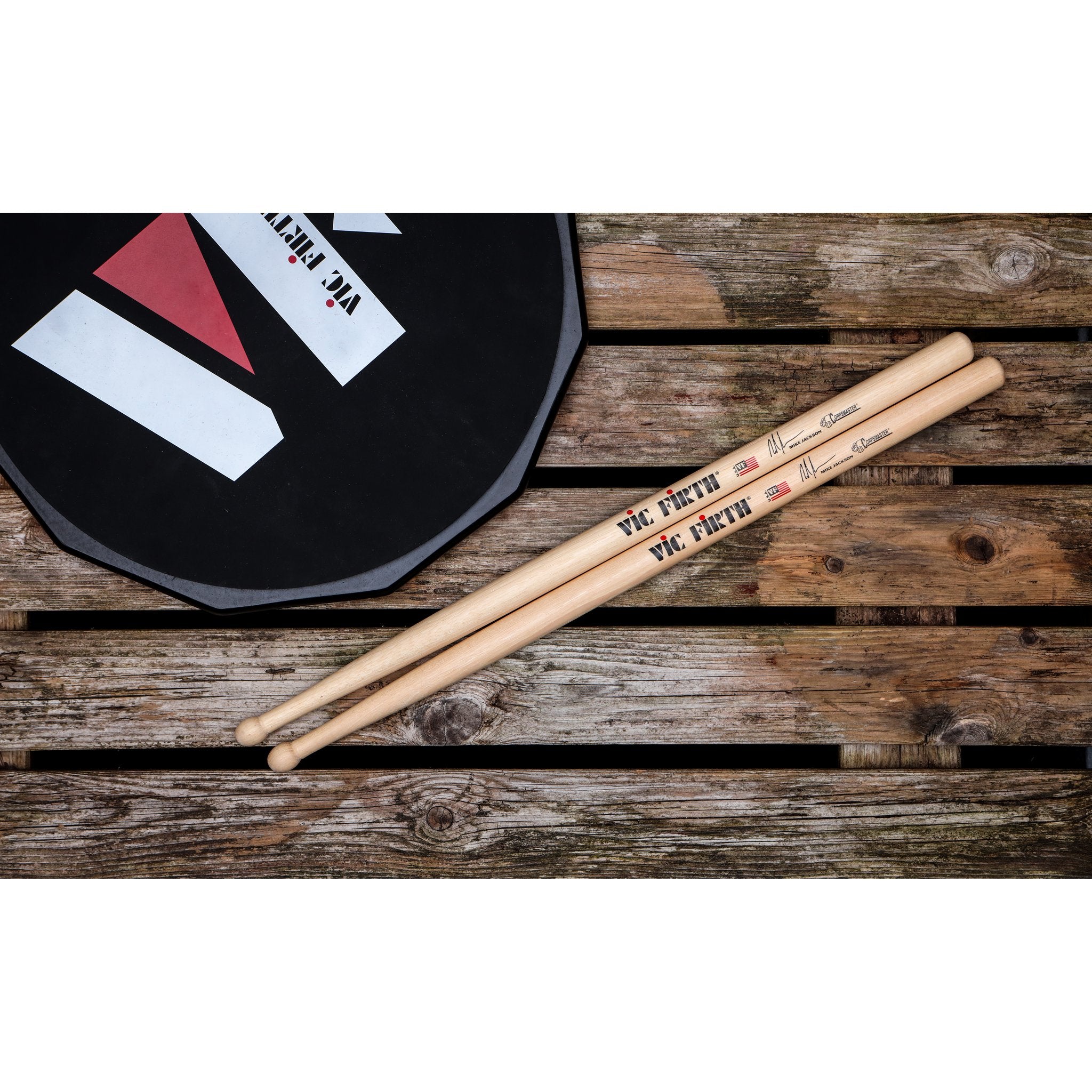 Vic Firth Corpsmaster Signature Snare Drumsticks - Mike Jackson - Image 5