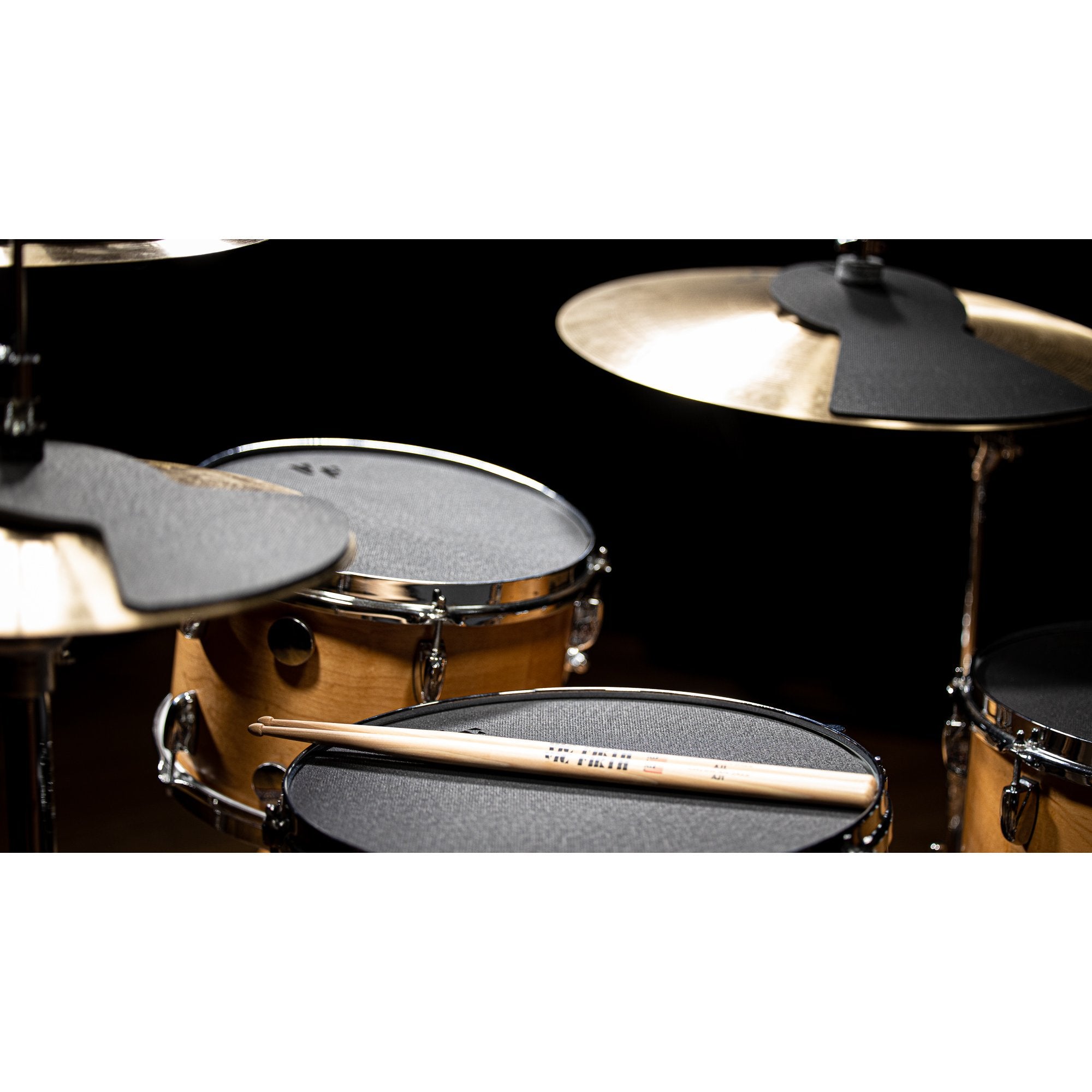 Vic Firth Drum and Cymbal Mute Prepack - 10"/12"/14"/16"/22" - Hi-hat - 2 Cymbals - Image 2
