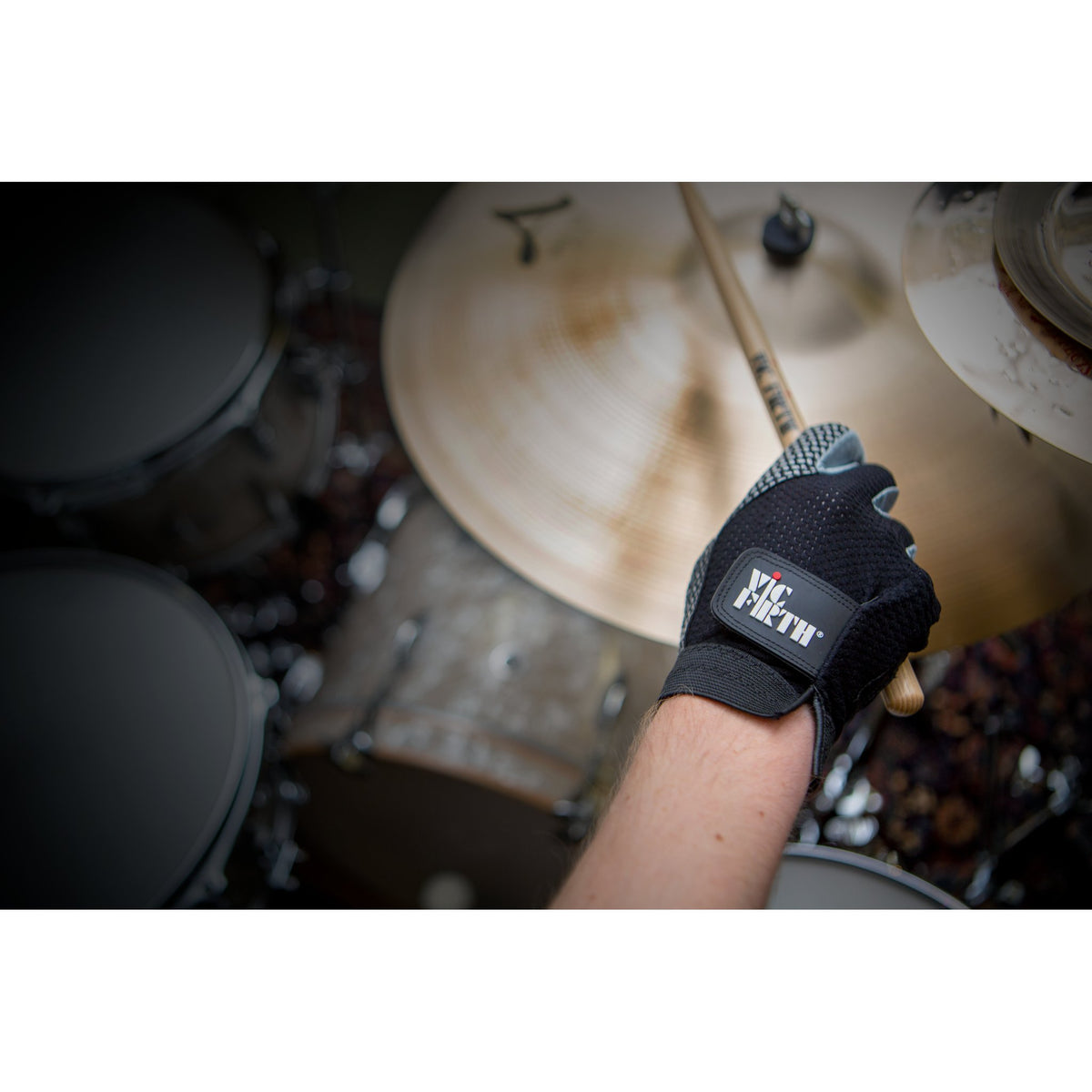 Vic Firth Drumming Gloves - Medium - Image 2
