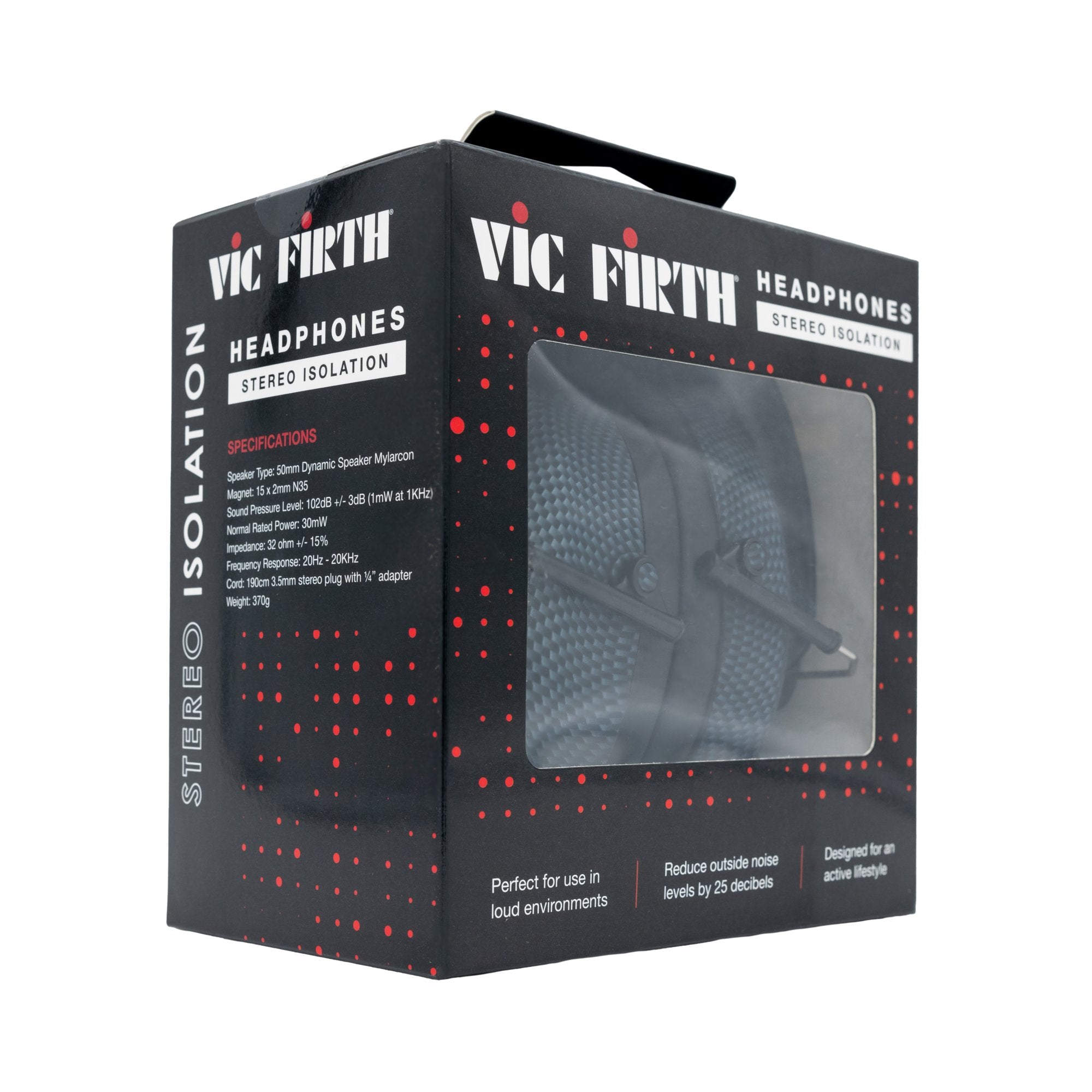 Vic Firth Headphones - Stereo Isolation V3 - Image 7