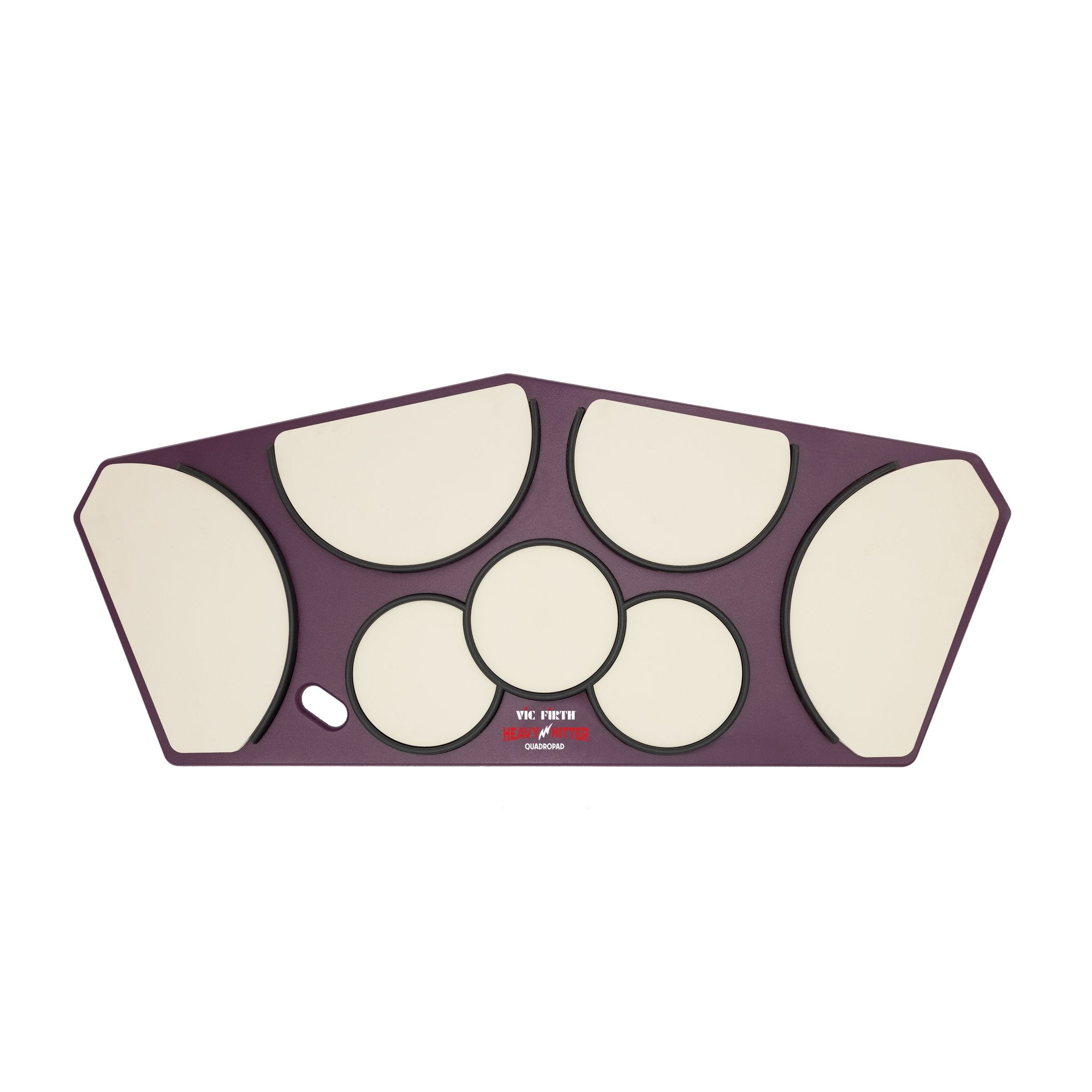 スリムビューティPad Vic Firth Heavy Hitter Quadropad Tenor Practice Pad with Rims