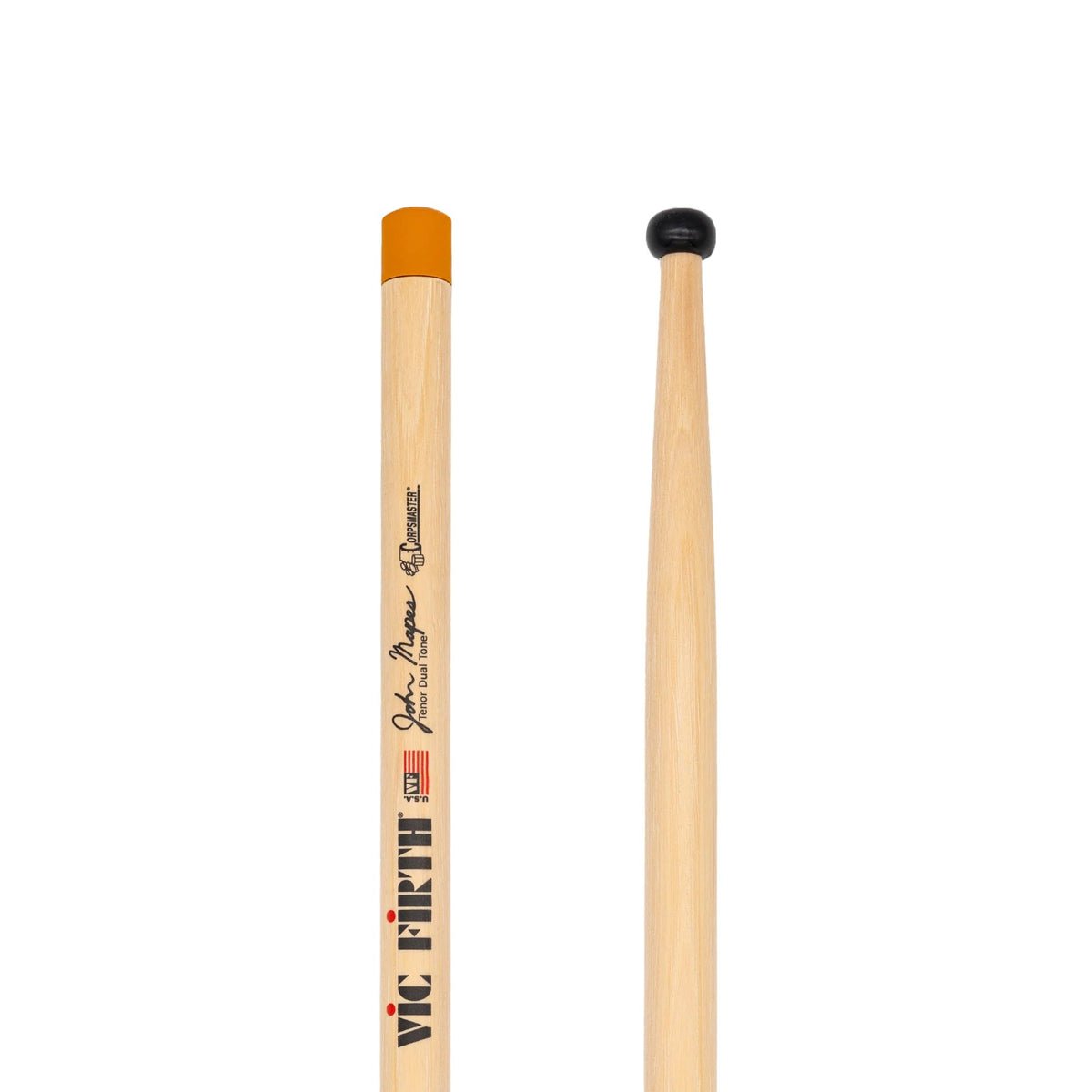 Vic Firth John Mapes Tenor Drumsticks Tip and Butt