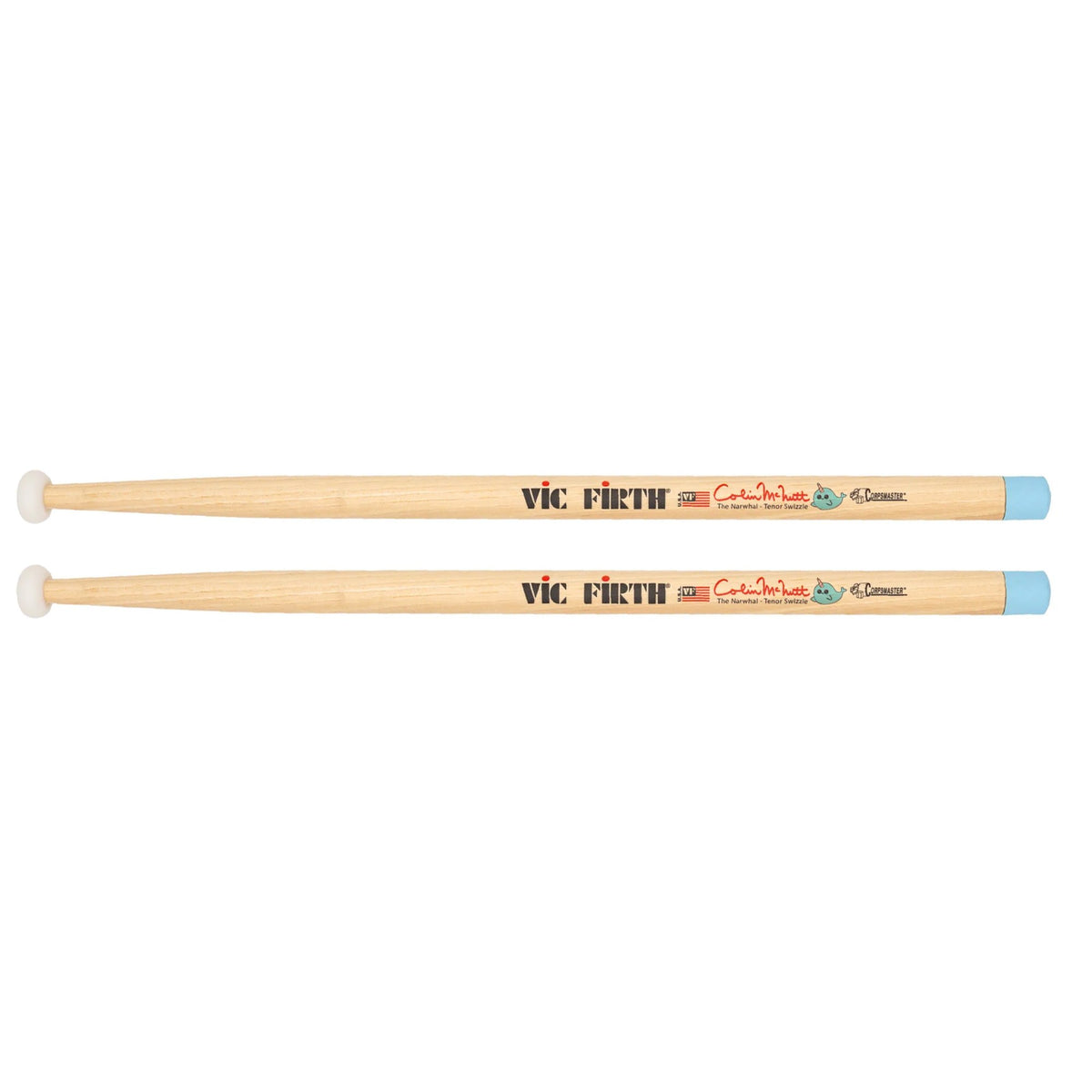 Vic Firth Narwhal Colin McNutt Tenor Drumsticks SCMTS