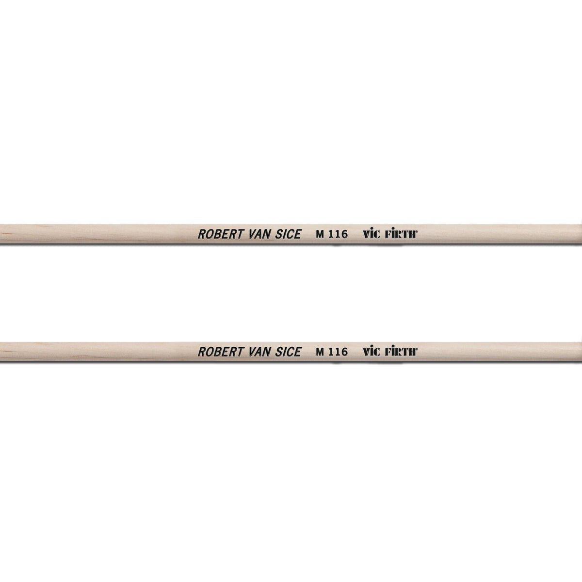 Vic Firth Robert Van Sice Marimba Mallets - Hard - Image 2