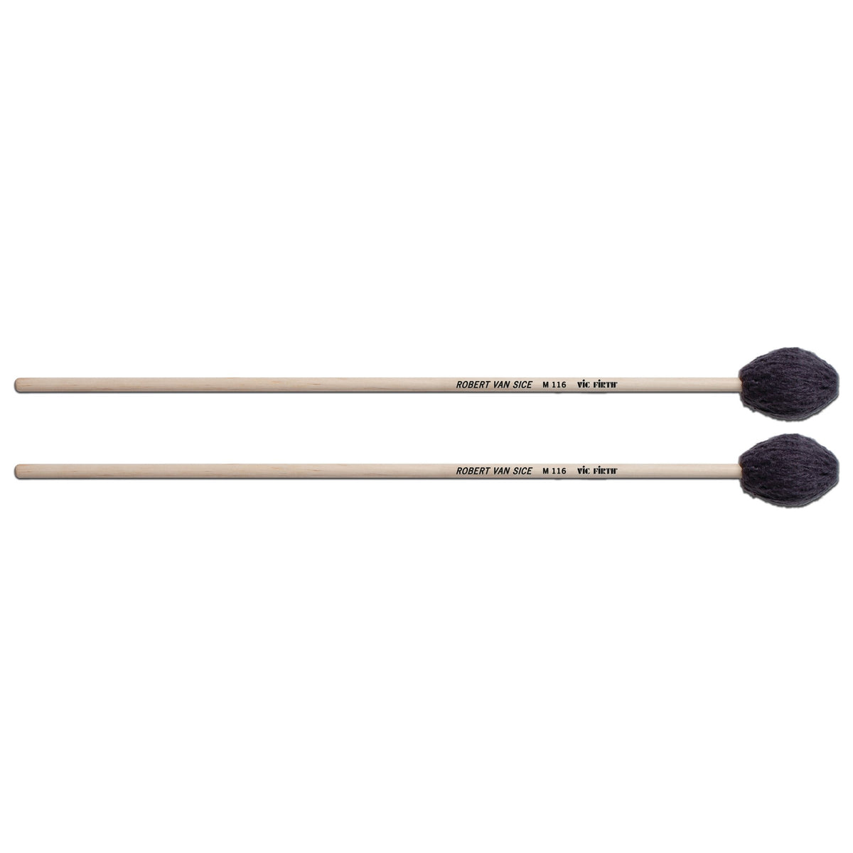 Vic Firth Robert Van Sice Marimba Mallets - Hard - Image 1