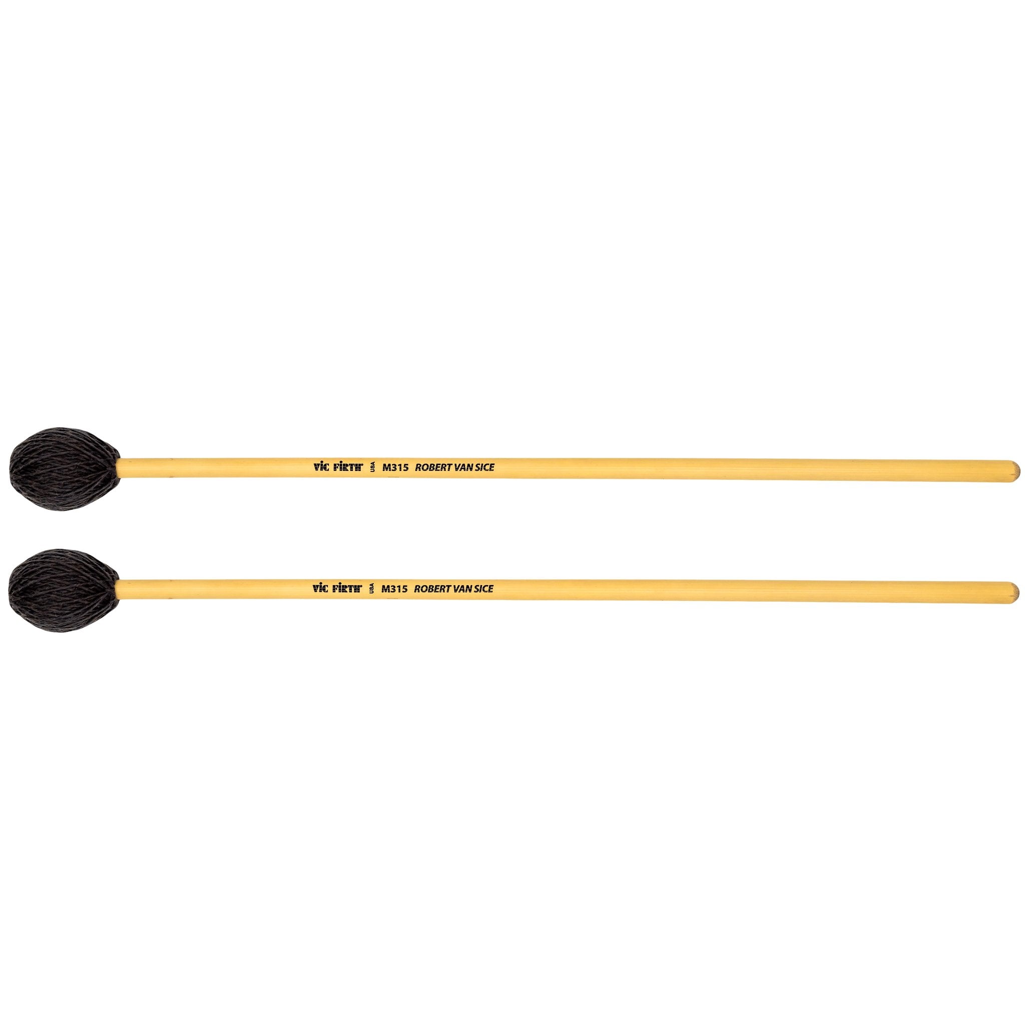 Vic Firth Robert Van Sice Signature Vibraphone Mallets - Hard - Image 1