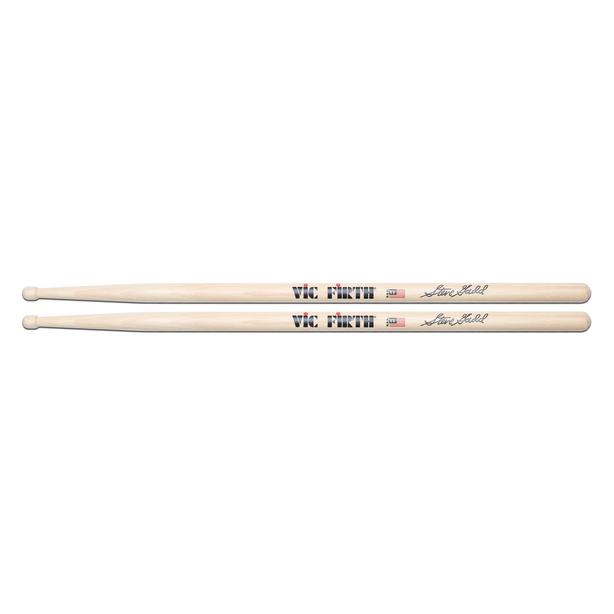 Vic Firth Signature Series - Steve Gadd Natural Finish Drumsticks - Image 1