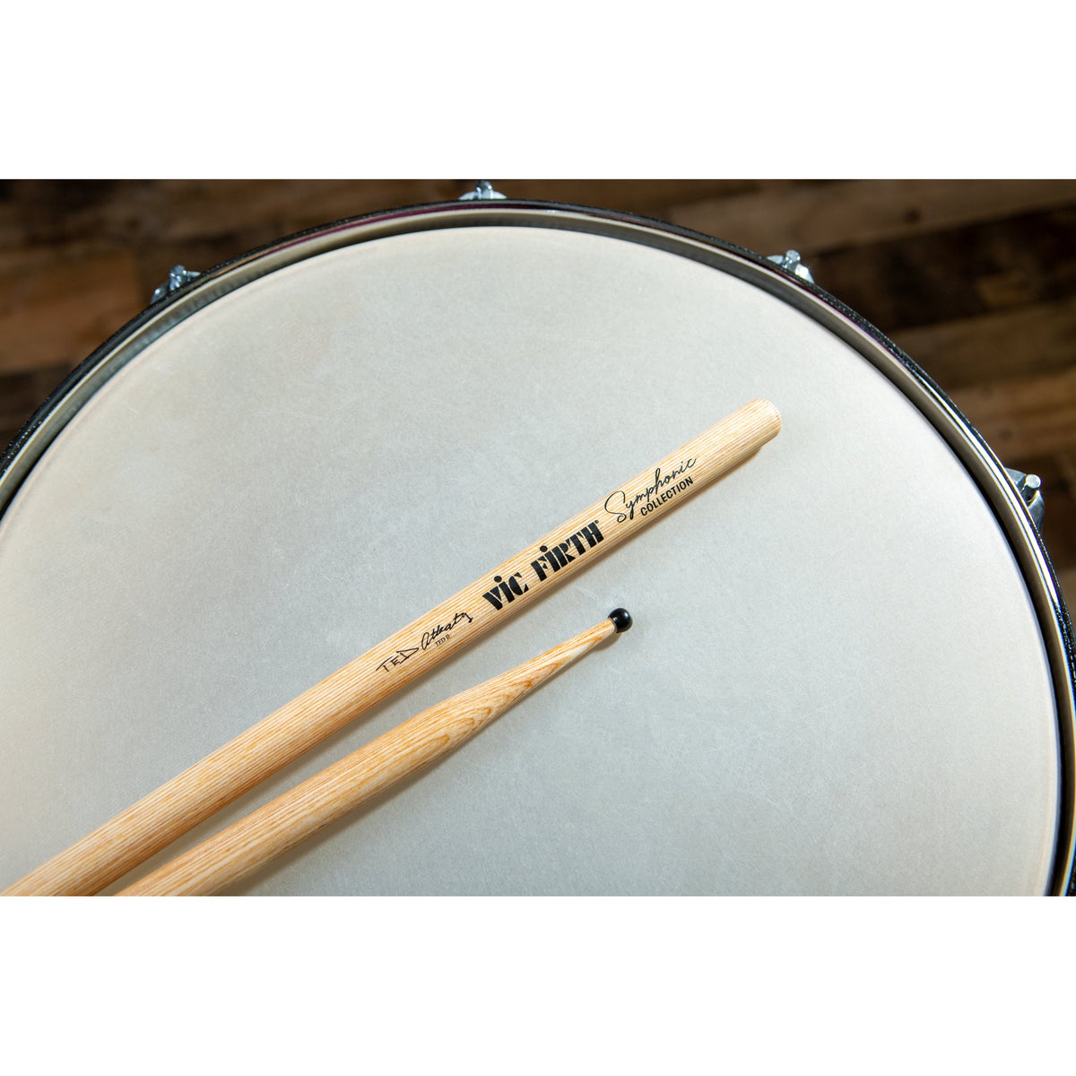 Vic Firth Symphonic Collection Ted Atkatz II Snare Drumsticks - Image 6