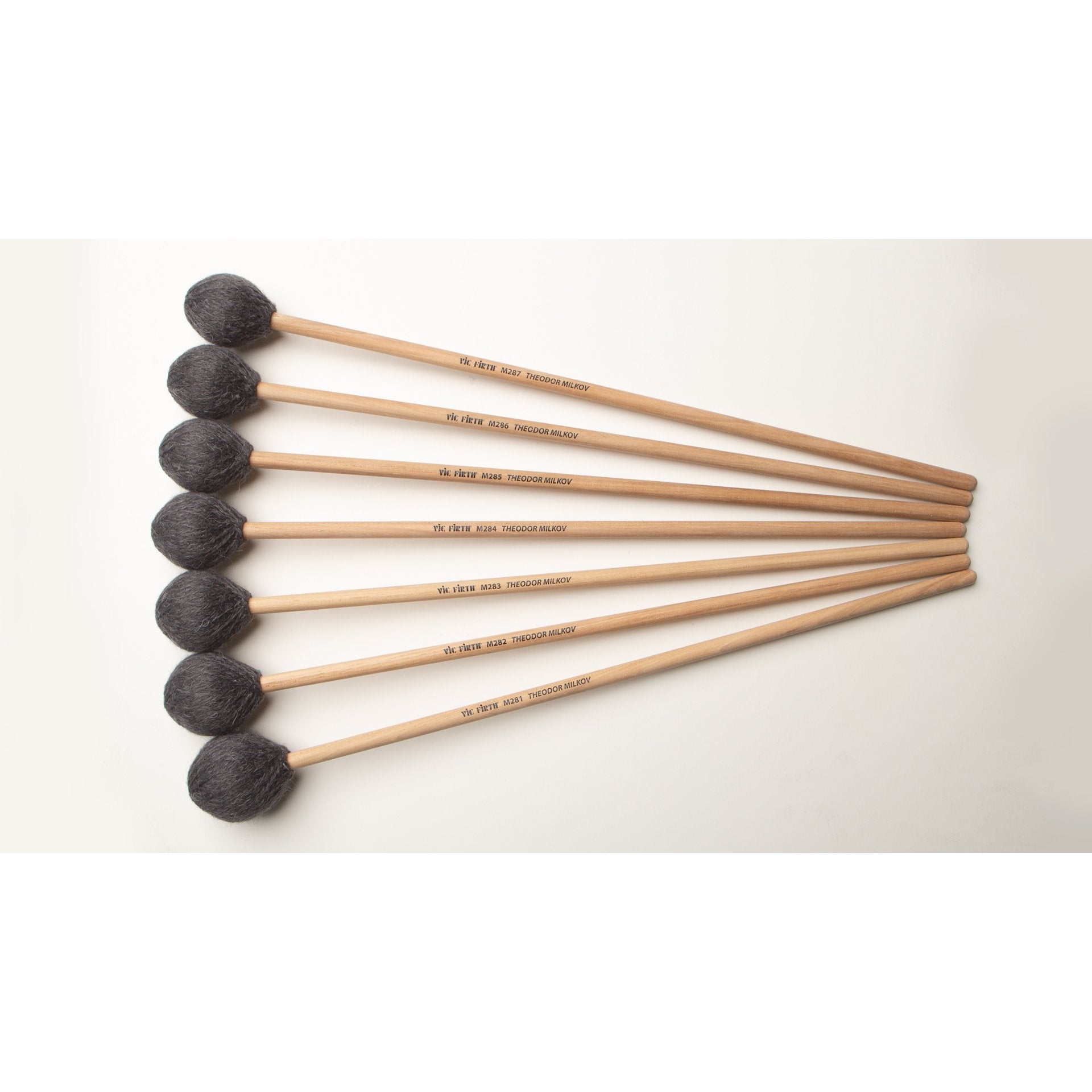 Vic Firth Theodor Milkov Medium Hard Marimba Mallets - Image 5