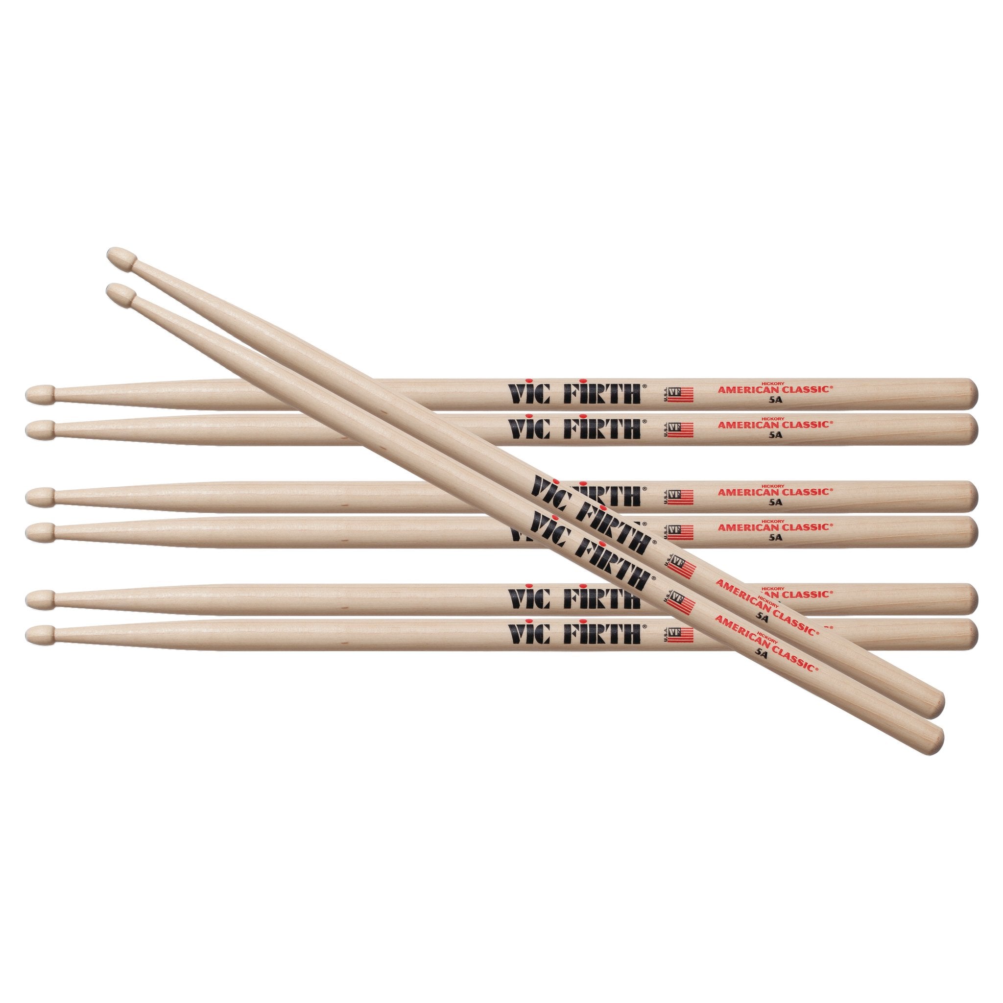 Vic Firth_American Classic 5A 4 Pair Value Pack