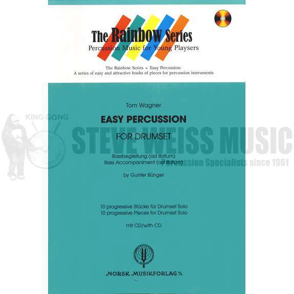 Wagner-Easy Percussion: Drumset (w/CD)
