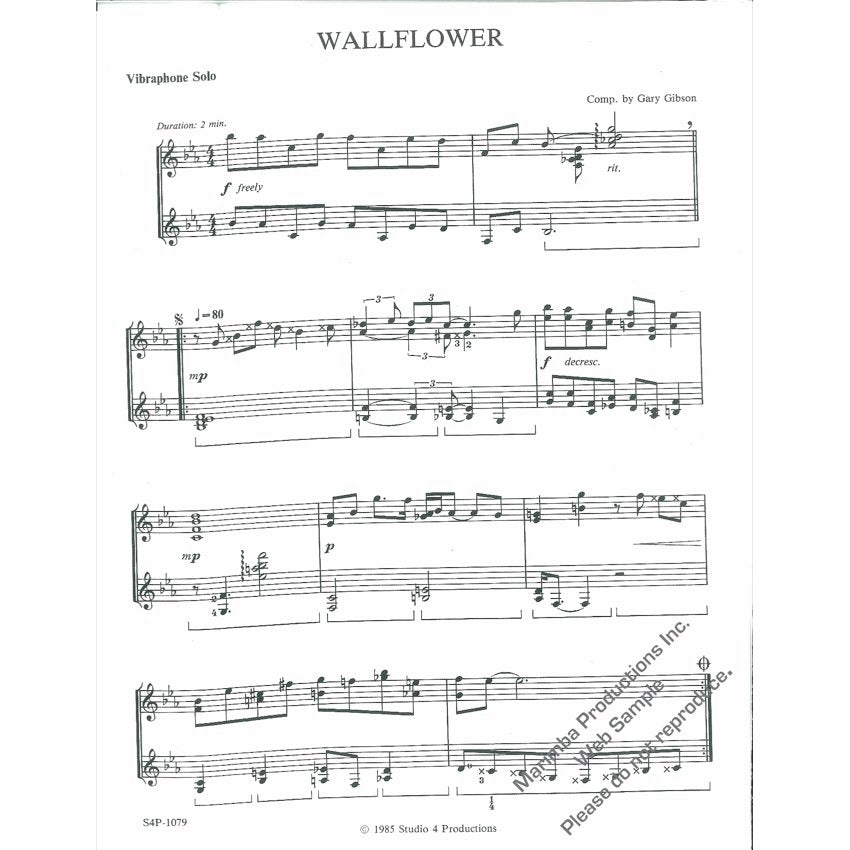 wallflower-snowbird-carillon-for-vibraphone-solo-gary-gibson-preview-page