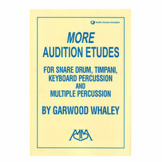 Whaley-More Audition Etudes (online Audio Access Included)