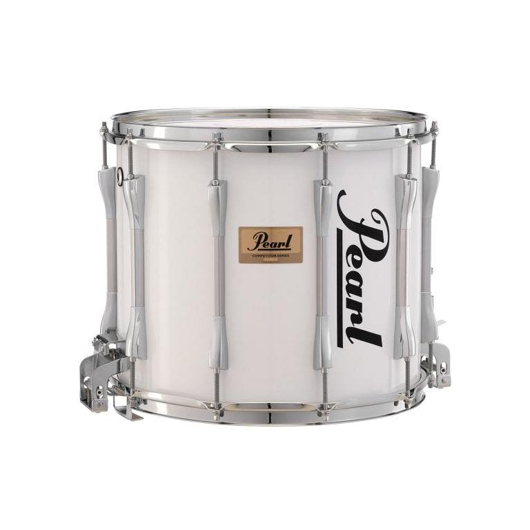 White 14"x12" Pearl Competitor Marching Snare Drum CMS1412/C33