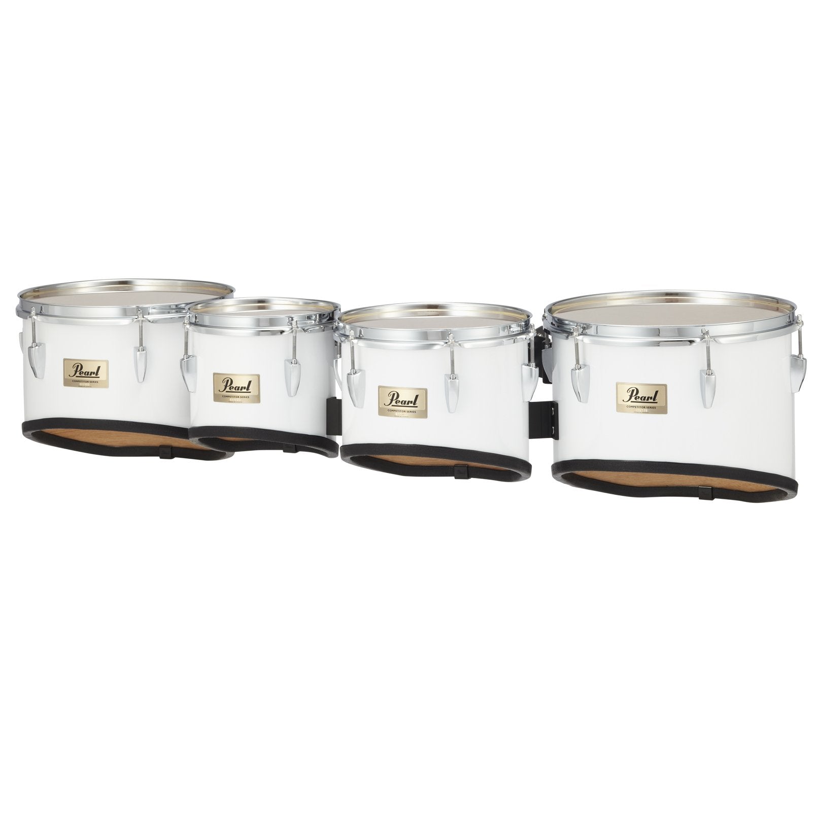 White Pearl Competitor Quad Tenor Set (8/10/12/13) CMT8023N/C33
