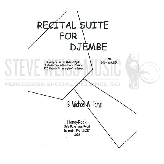 Williams-Recital Suite for Djembe-P