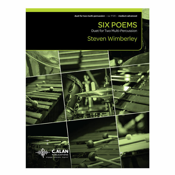 Wimberley-Six Poems (SP)-B/V/Cro./desk bells/P