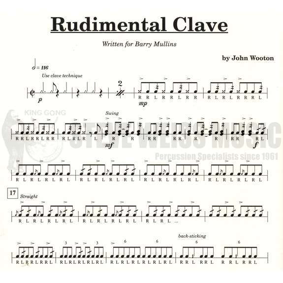 Wooton-Rudimental Clave-SD