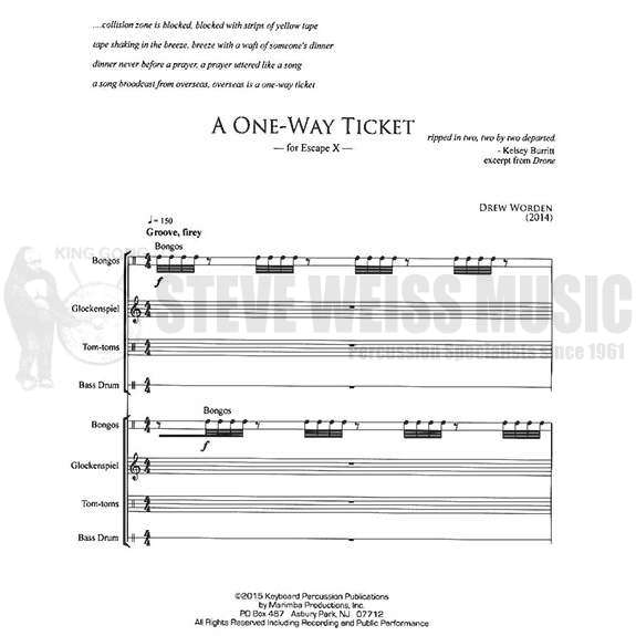 Worden-One Way Ticket, A (SP)-2B/P