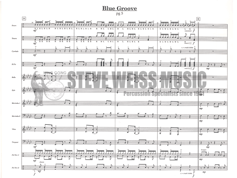 Wylie-Blue Groove (SP)-B/V/X/2M/4T/P