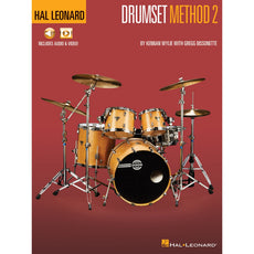 Wylie-Hal Leonard Drumset Method Book 2 (Audio and video access included)