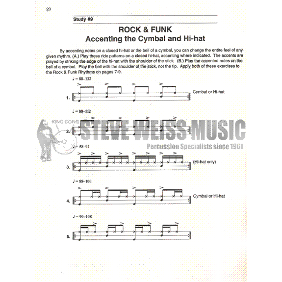 Xepoleas-Style Studies for the Creative Drummer (Online Audio Access Included)