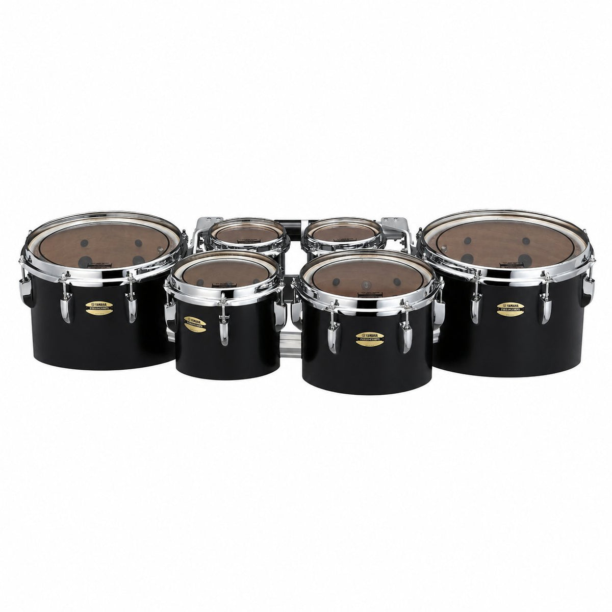 Yamaha 8400 Series Field-Corps Marching Tenor Set Black Forest-6-6-8-10-12-13 MTD-668023B Front