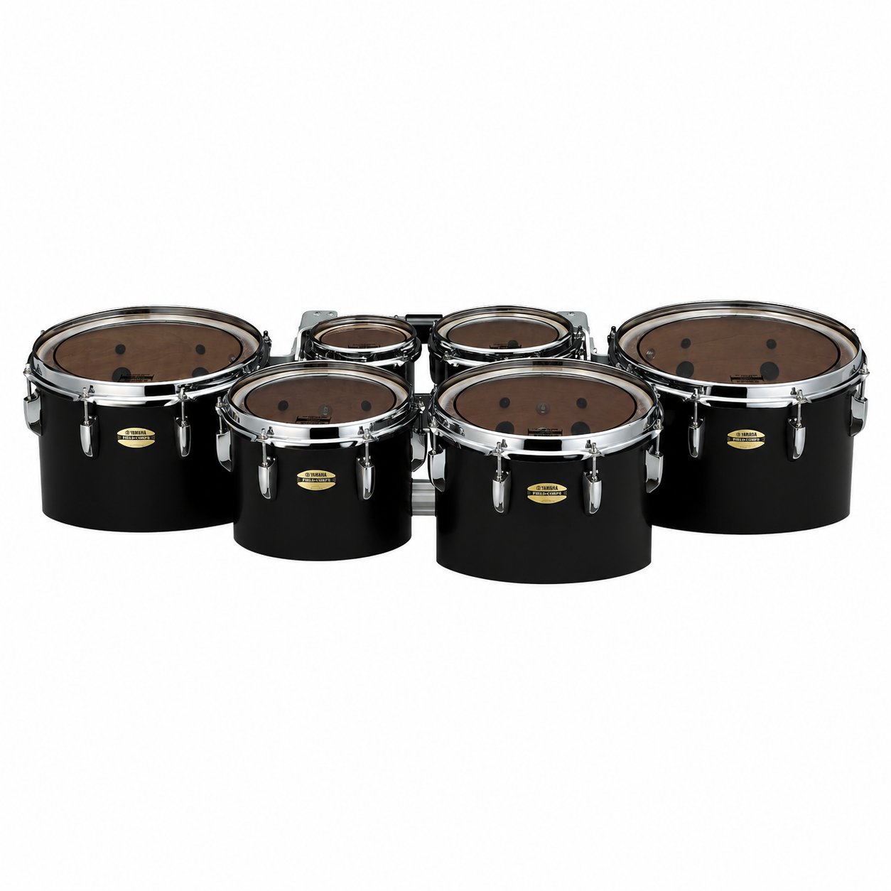 Yamaha 8400 Field-Corps Large Sextet Marching Tenor Set - Black