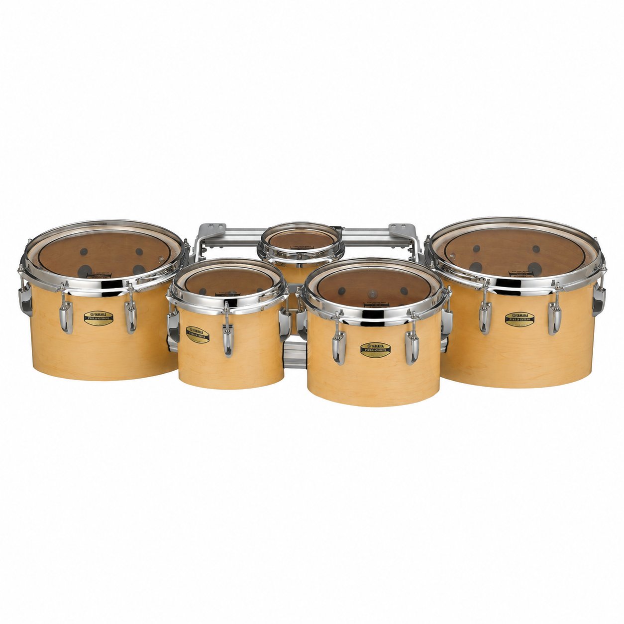Yamaha 8400 Series Field-Corps Marching Tenor Set natural Forest 6-8-10-12-13 MTD-68023NF Front
