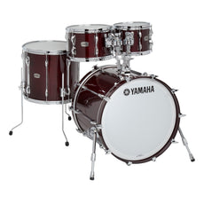 Yamaha Absolute Hybrid Maple 4-piece Drum Set Shell Pack - 20" Bass Drum - Classic Walnut