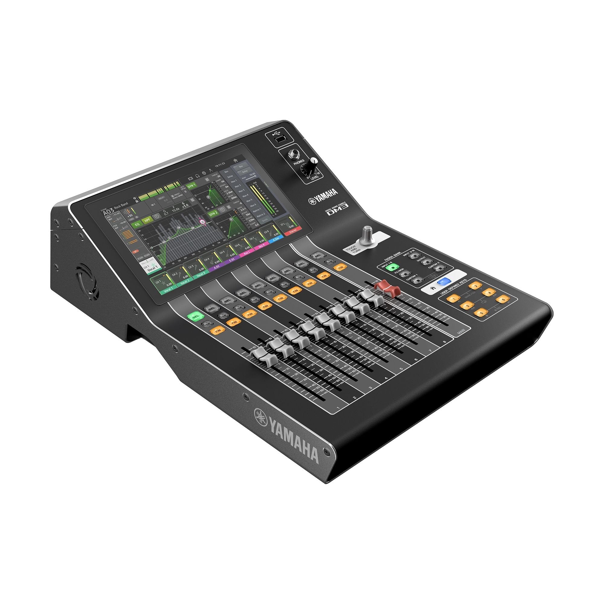 Yamaha DM3-D Digital Mixer Left Side Angle