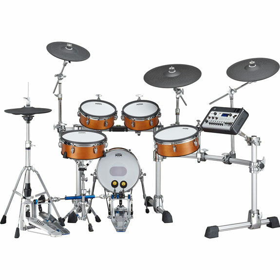 Yamaha Electronic Drum Kit DTX-PROX, DTP10-X (TCS Pad Set), DTC10 (Cymbal Pad and Hardware) Real Wood