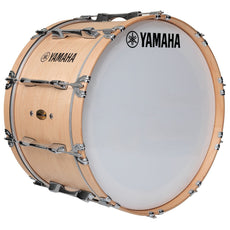 Yamaha Field-Corps Marching Bass Drum - 24" - Natural Forest