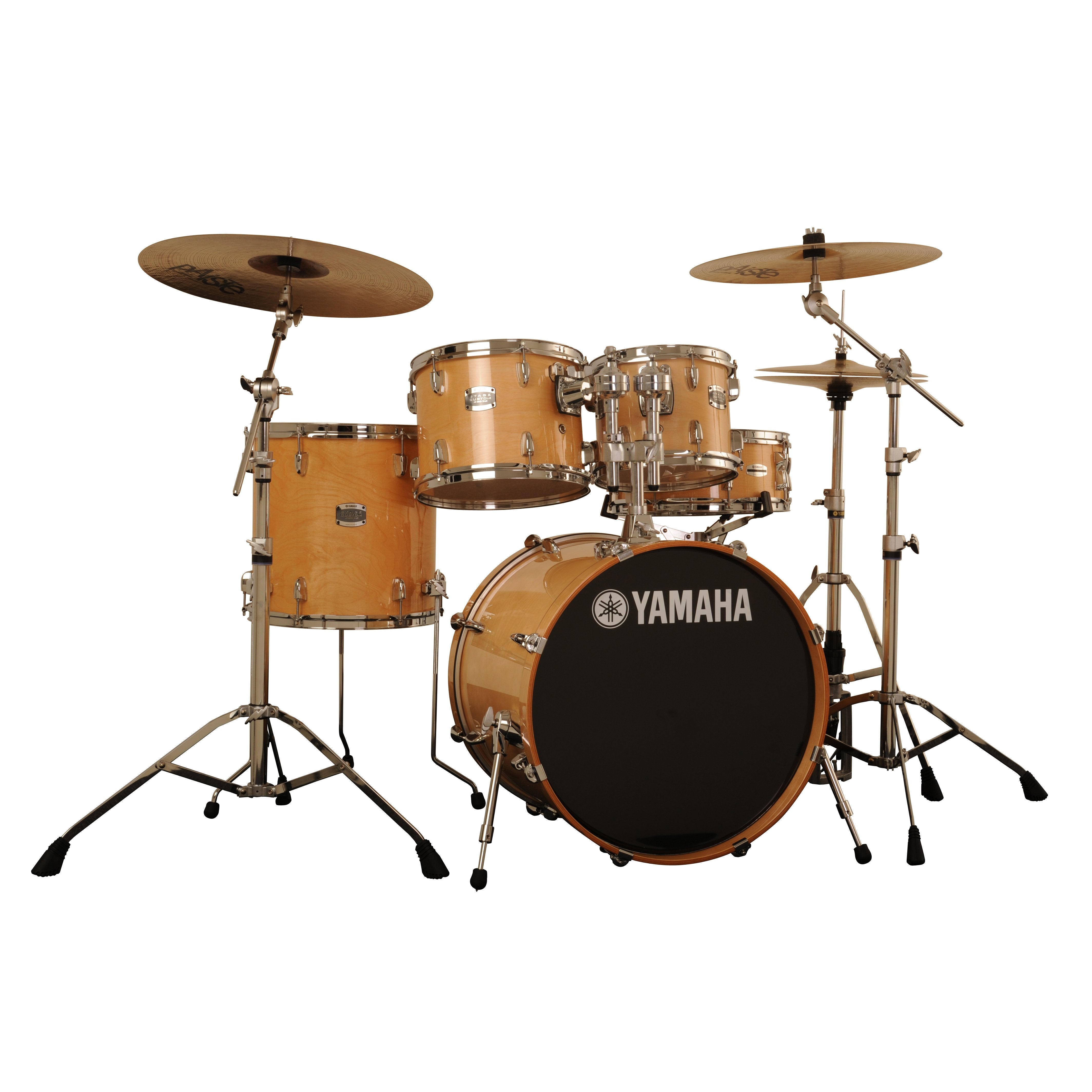 Natural Wood, Yamaha Stage Custom Birch 5pc. Drum Set w/ HW 22 BD HW780