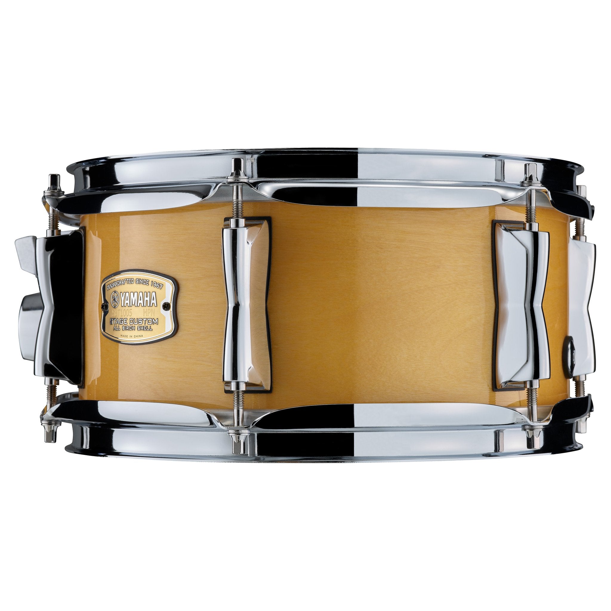 Yamaha Stage Custom Hip Natural Finish Rack Tom Close Up