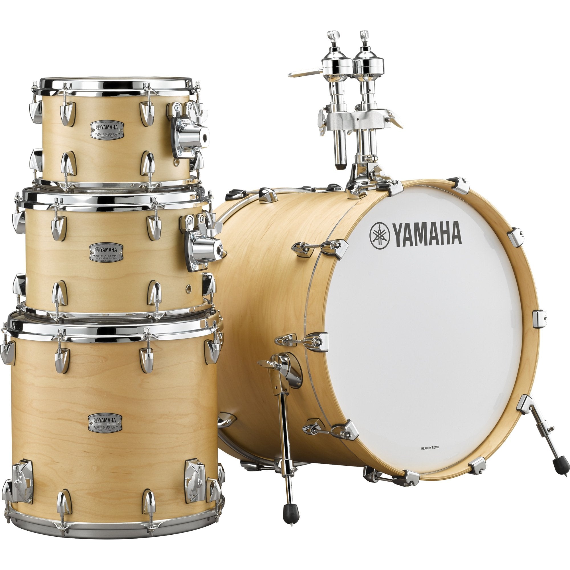 Yamaha Tour Custom 3-piece Drum Set Shell Pack - Butterscotch Satin
