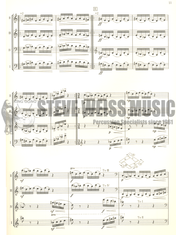 Yoshioka-Square Dance/Orgel (SP)-4M/B/V or PN