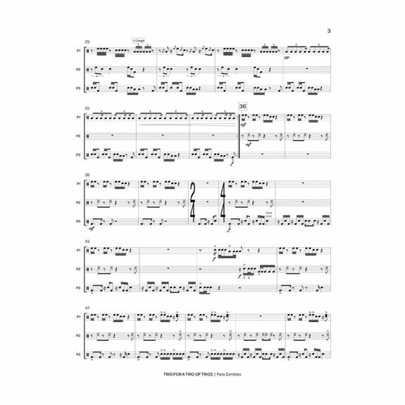Zambito-Trio for a Trio of Trios (SP)-P