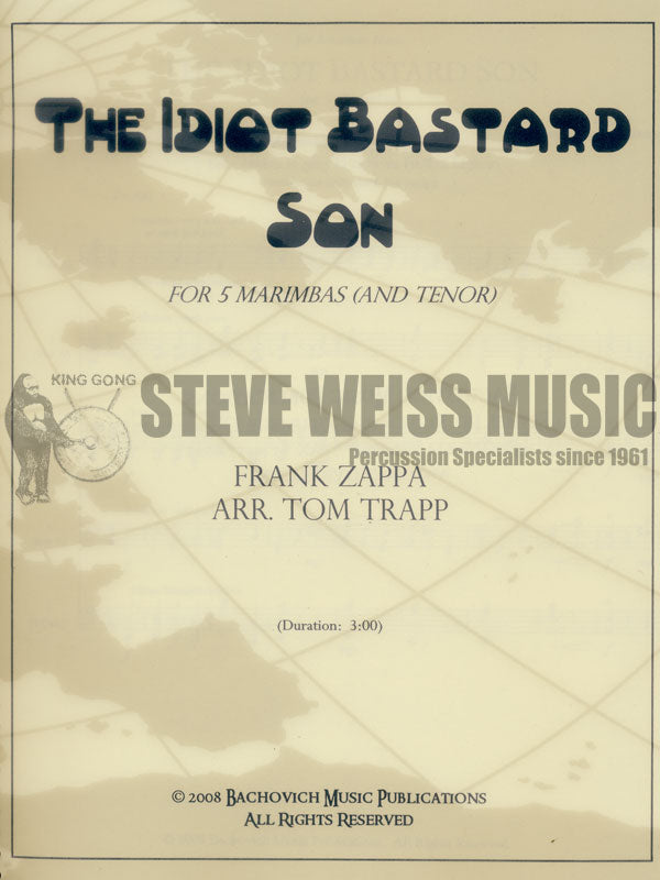 Zappa-Idiot Bastard Son arr. Trapp (SP)-5M/VX