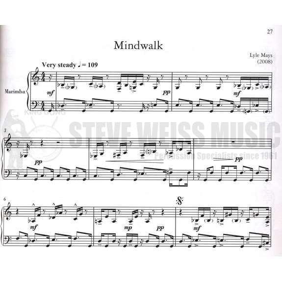 Zeltsman-Intermediate Masterworks for Marimba Volume 2