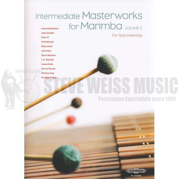 Zeltsman-Intermediate Masterworks for Marimba Volume 2