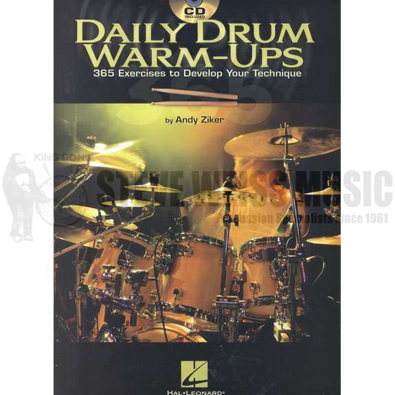 Ziker-Daily Drum Warm-Ups (w/CD)