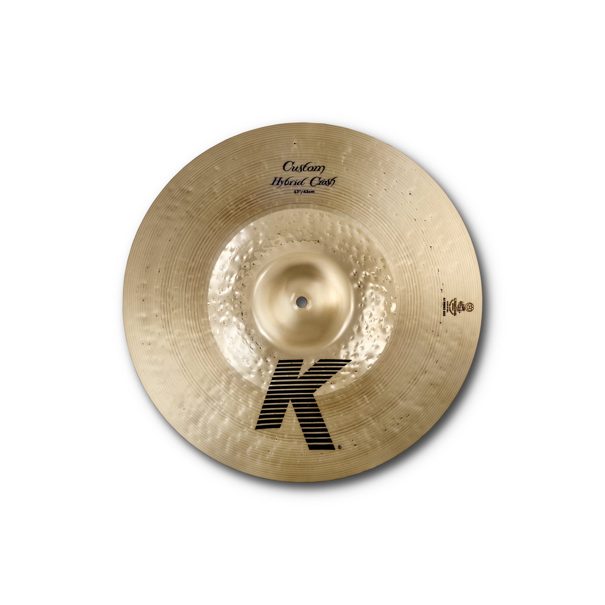 Zildjian 17" K Custom Hybrid Crash Cymbal - Image 1