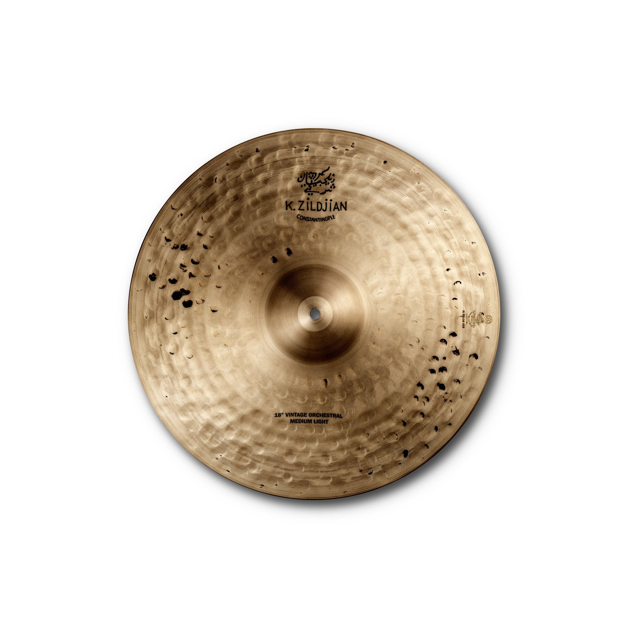 Zildjian 18" K Constantinople Vintage Orchestral Medium Light Cymbal Pair - Image 2